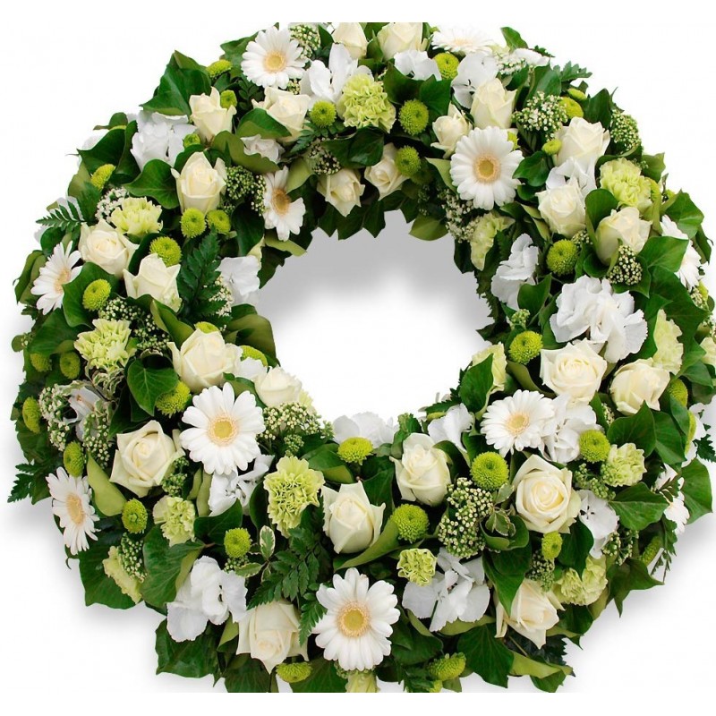 Corona di fiori - bianco - Kiabi - 4.00€