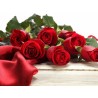 8 Rose rosse in confezione 